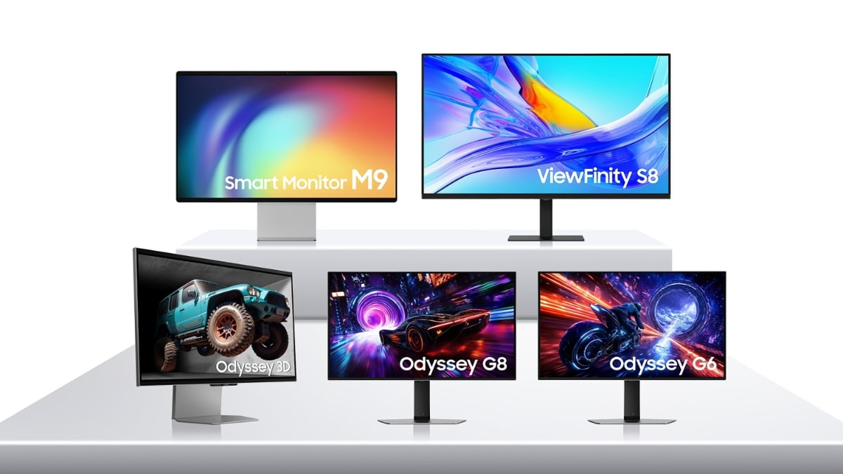 Samsung 2025 OLED monitors