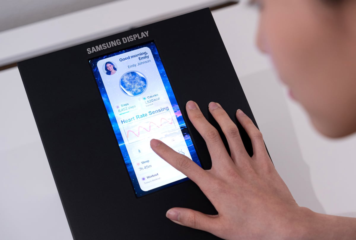 OLED heart rate