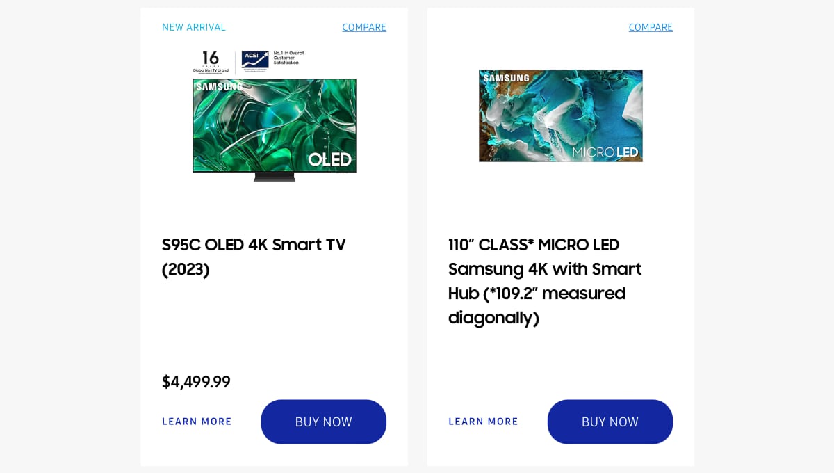 Samsung S95C price Samsung S95C price