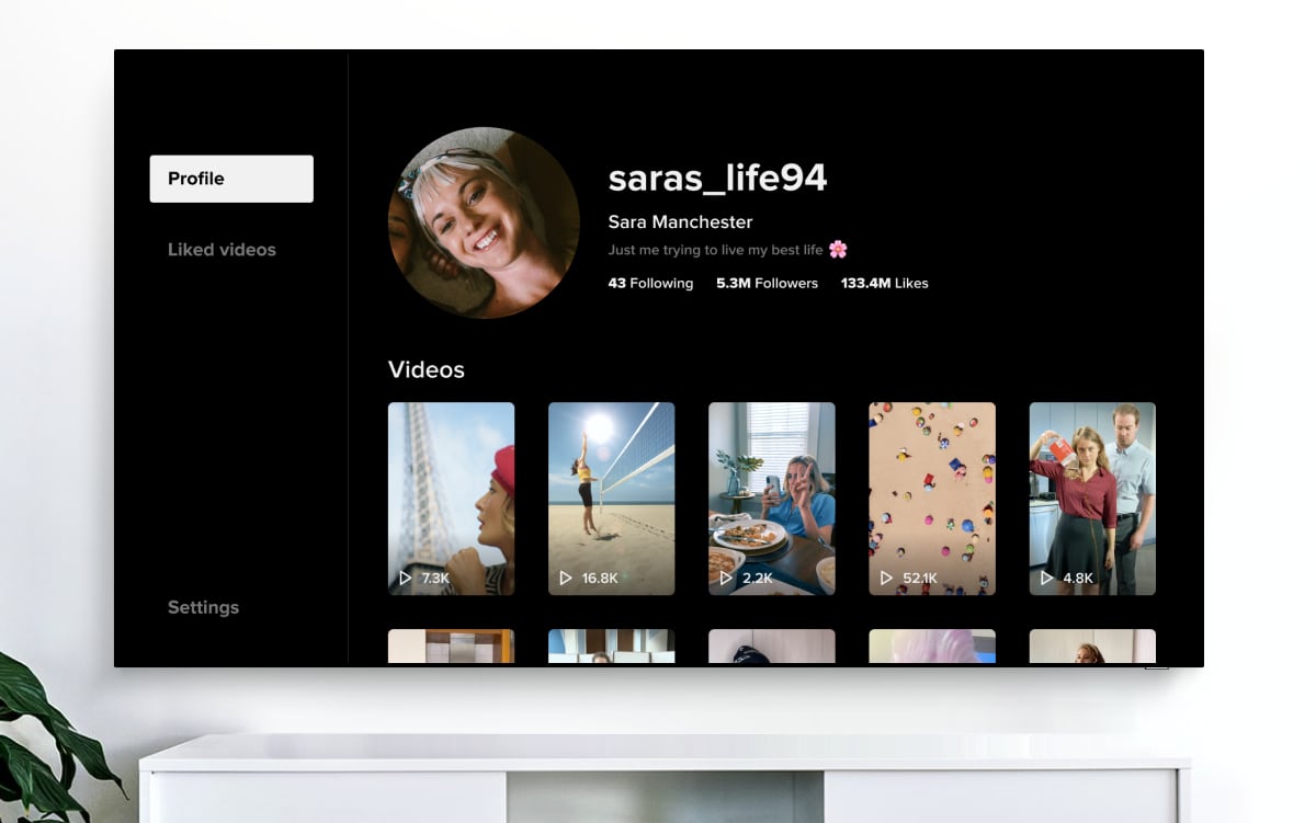 TikTok app Samsung TV TikTok app Samsung TV