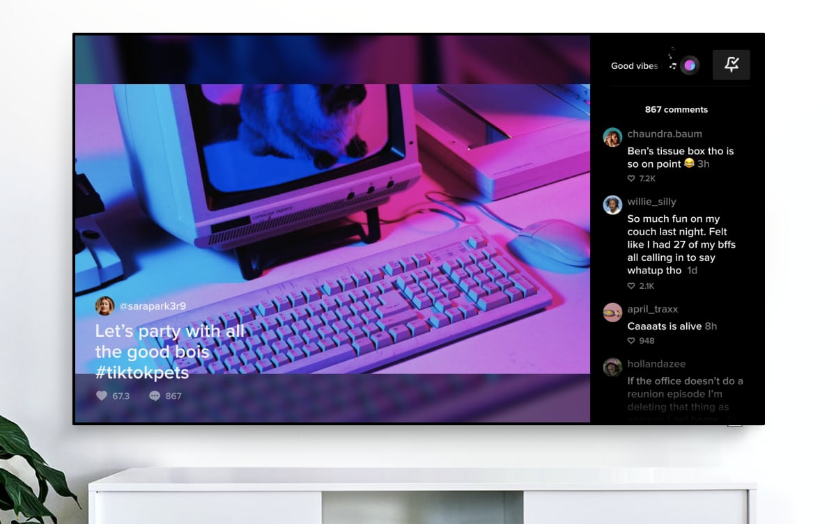 TikTok app Samsung TV TikTok app Samsung TV
