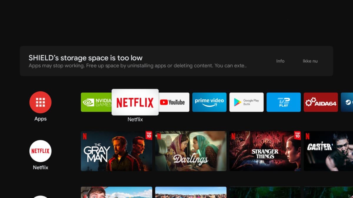 Nvidia Shield lagerplads Nvidia Shield lagerplads