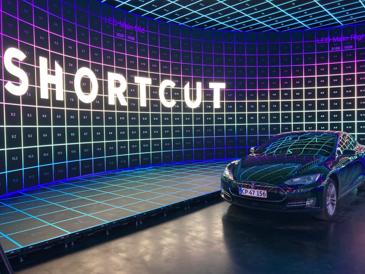 Shortcut LED-stage Shortcut LED-stage