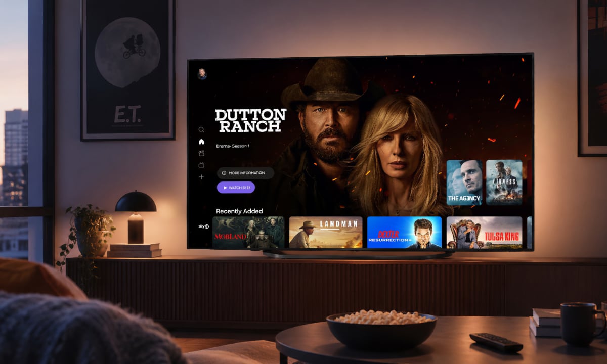 SkyShowtime Titan OS