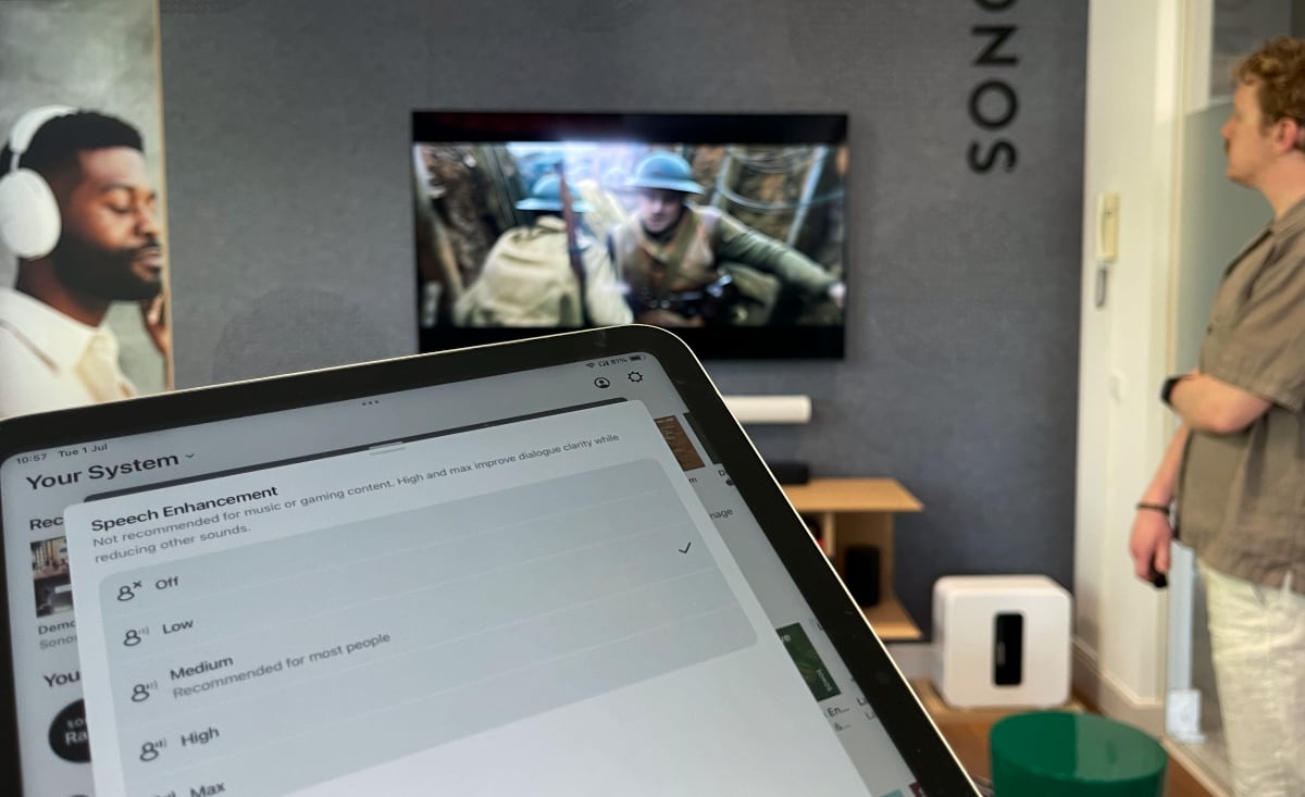 Sonos Speech Enhancement