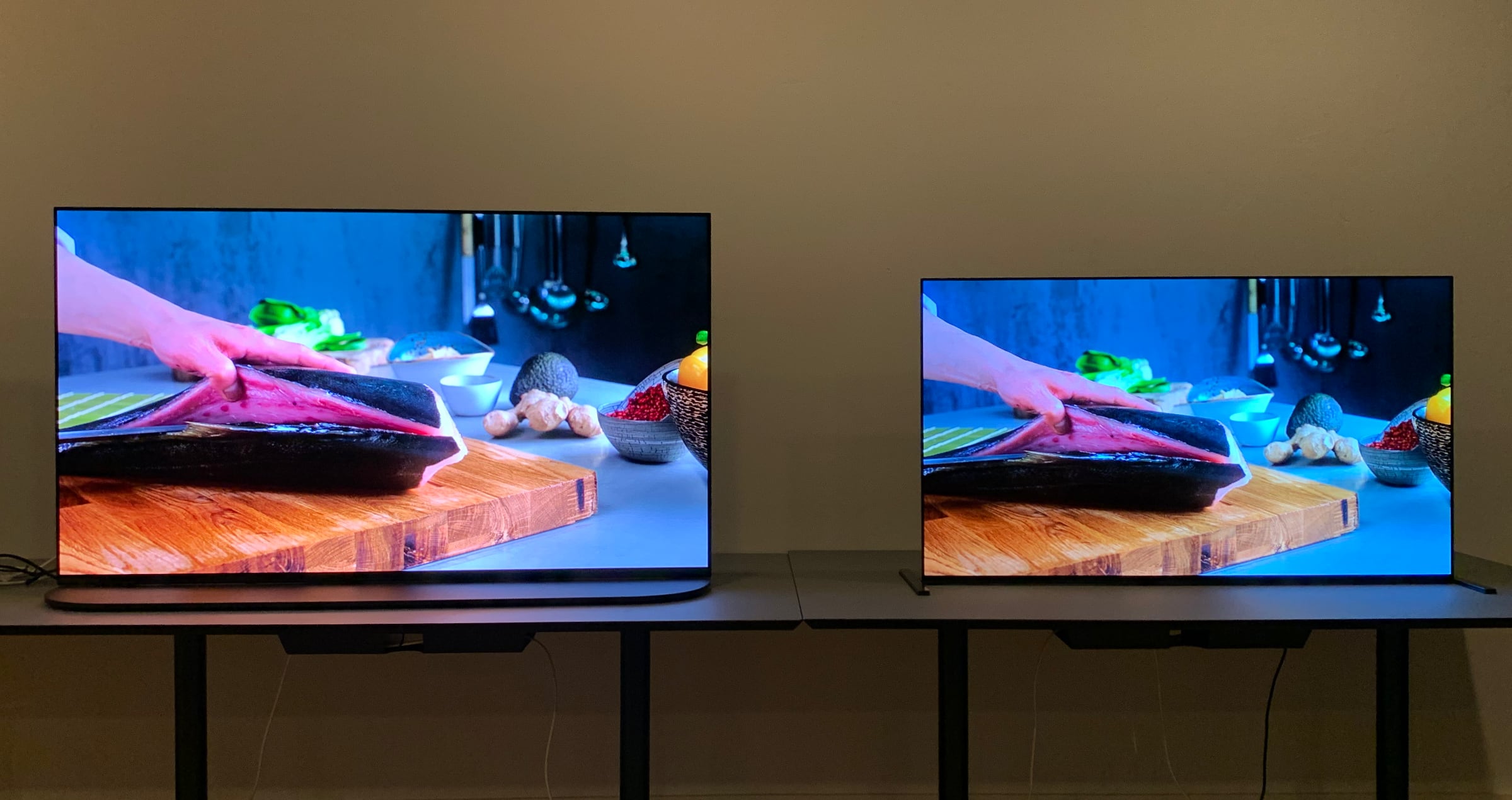 Første indtryk: Sony A95K QD-OLED, X95K miniLED LCD & andre 2022 TV FlatpanelsDK