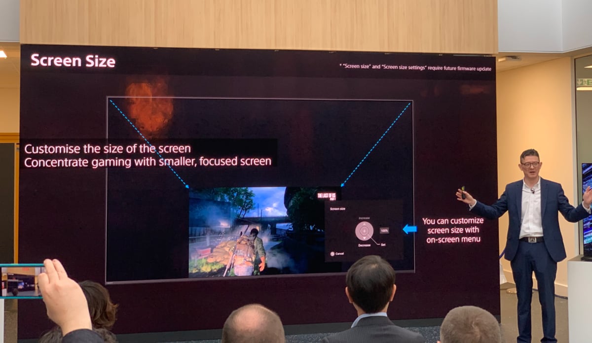 Sony Game Menu