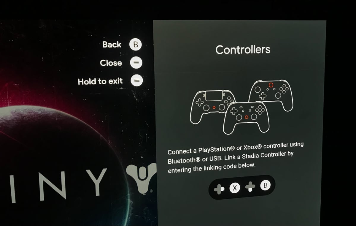 Stadia Android TV Stadia Android TV