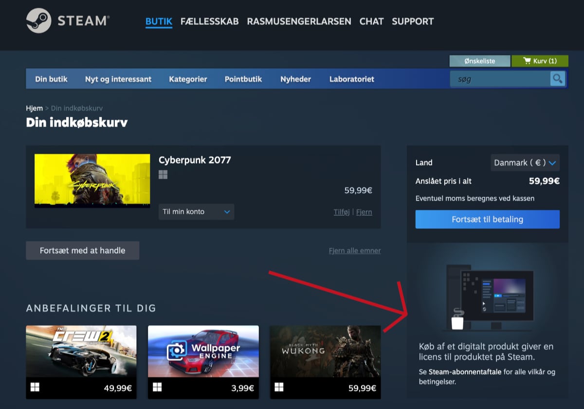 Steam licens køb Steam licens køb