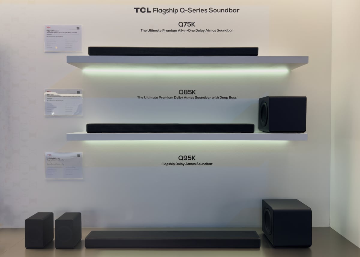 TCL 2026 soundbars