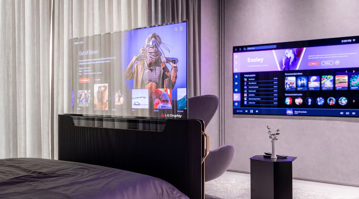 Gennemsigtig OLED Gennemsigtig OLED
