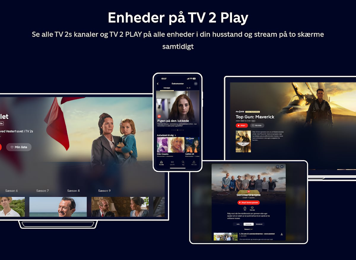 TV 2 Play enheder TV 2 Play enheder