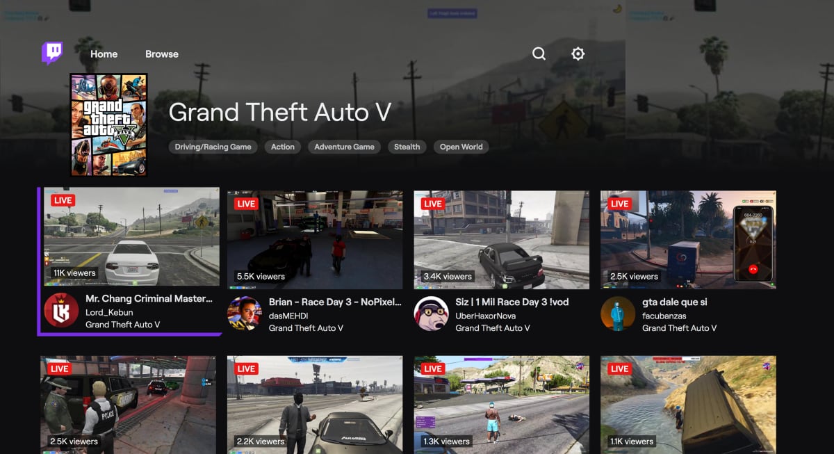 Twitch LG TV Twitch LG TV