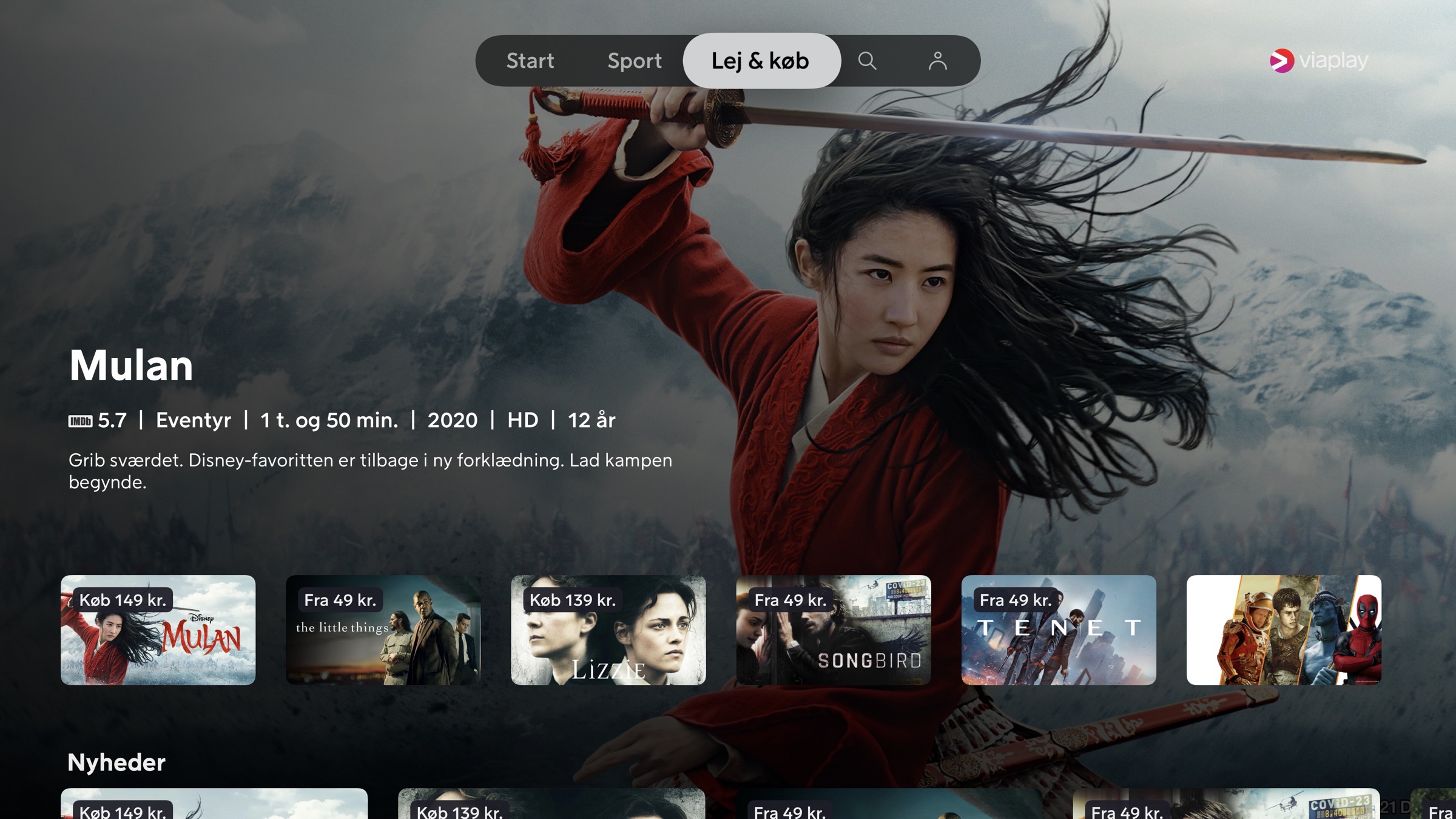 Ny, redesignet Viaplay klar Apple TV -