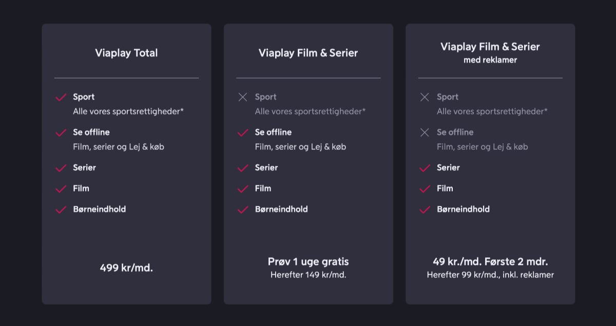 Viaplay reklamer