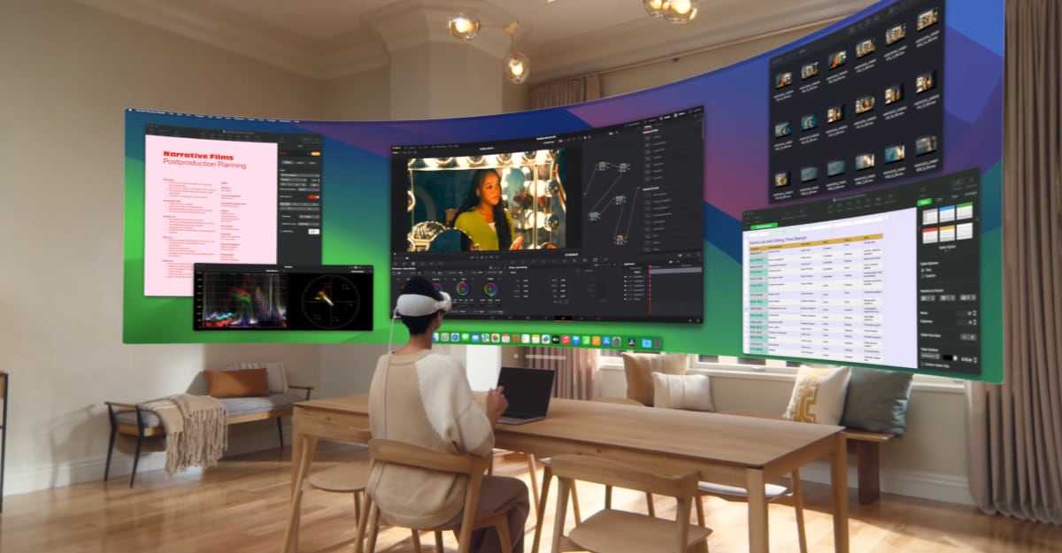Apple Vision Pro ultrawide