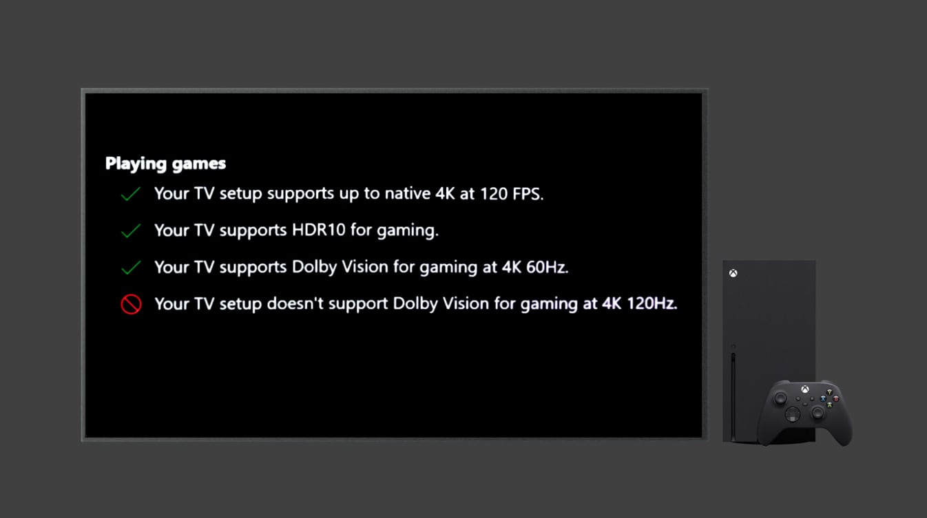 Xbox Dolby Vision 120Hz