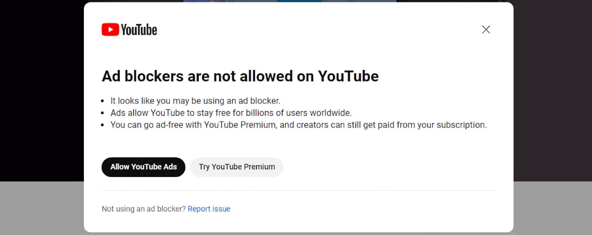 YouTube reklameblokker