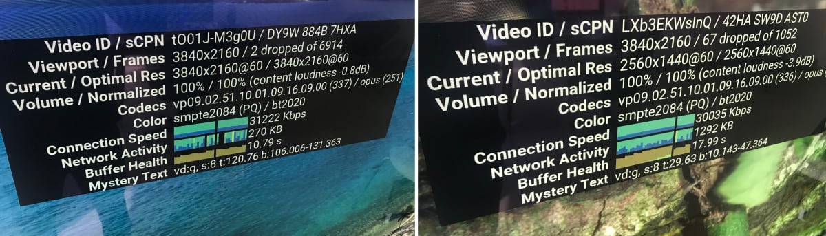 YouTube HDR